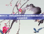 欧易OKEX，视频认证失败的真相与应对策略欧易okex视频认证总说失败