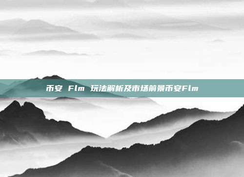 币安 Flm 玩法解析及市场前景币安Flm