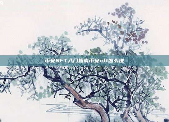 币安NFT入门指南币安nft怎么进