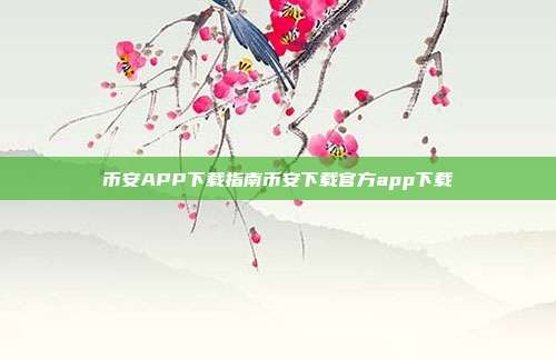 币安APP下载指南币安下载官方app下载