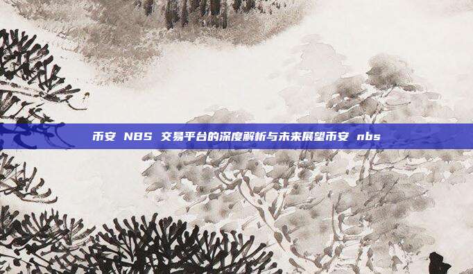 币安 NBS 交易平台的深度解析与未来展望币安 nbs