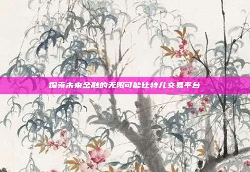 探索未来金融的无限可能比特儿交易平台