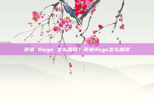 币安 Dogo 怎么提现？币安dogo怎么提现