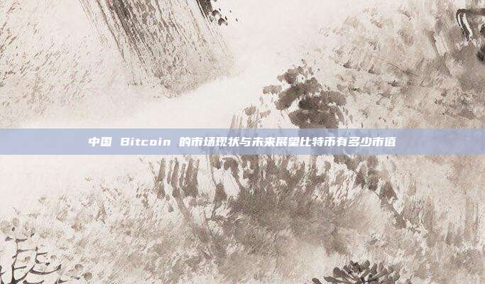 中国 Bitcoin 的市场现状与未来展望比特币有多少市值