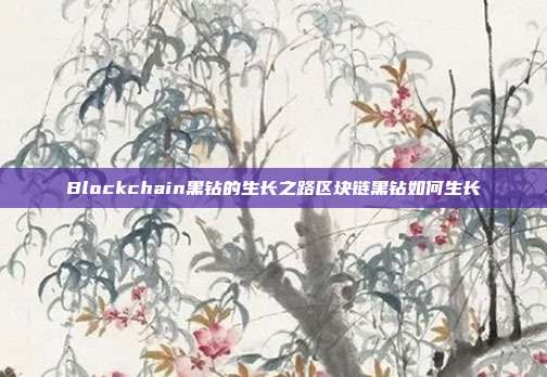 Blockchain黑钻的生长之路区块链黑钻如何生长