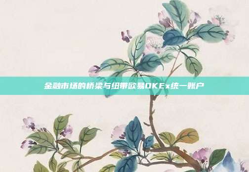 金融市场的桥梁与纽带欧易OKEx统一账户