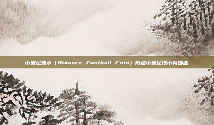 币安足球币（Binance Football Coin）概述币安足球币有哪些