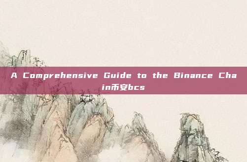 A Comprehensive Guide to the Binance Chain币安bcs