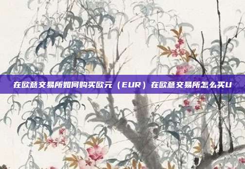 在欧意交易所如何购买欧元（EUR）在欧意交易所怎么买U