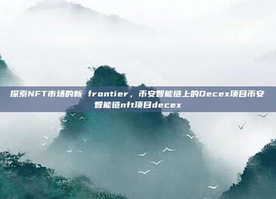 探索NFT市场的新 frontier，币安智能链上的Decex项目币安智能链nft项目decex