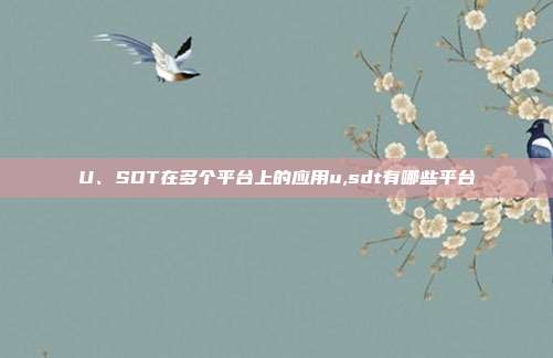 U、SDT在多个平台上的应用u,sdt有哪些平台