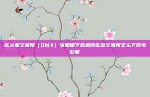 欧米亚交易所（OMX）电脑版下载指南欧意交易所怎么下载电脑版