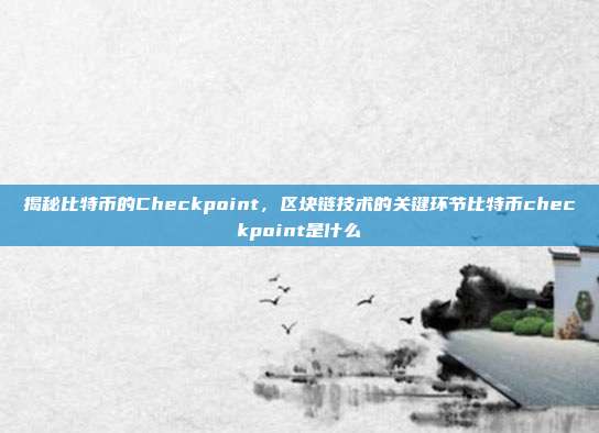 揭秘比特币的Checkpoint，区块链技术的关键环节比特币checkpoint是什么