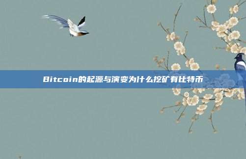 Bitcoin的起源与演变为什么挖矿有比特币