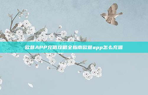 欧意APP充值攻略全指南欧意app怎么充值