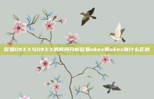 欧易OKEX与OKEX的异同分析欧易okex和okex有什么区别