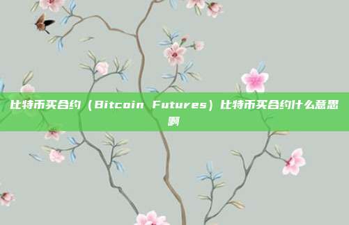 比特币买合约（Bitcoin Futures）比特币买合约什么意思啊