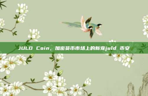 JULD Coin，加密货币市场上的新宠juld 币安