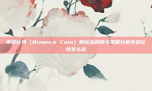 币安比特（Binance Coin）的玩法规则与策略分析币安比特怎么玩