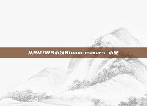 从SMARS币到Binancesmars 币安