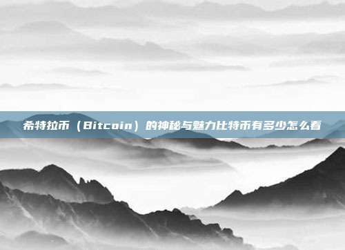 希特拉币（Bitcoin）的神秘与魅力比特币有多少怎么看