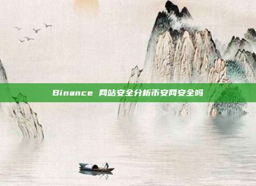 Binance 网站安全分析币安网安全吗