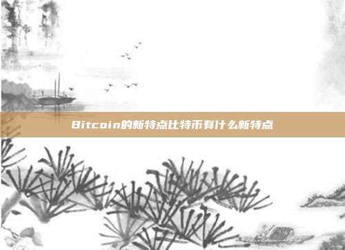 Bitcoin的新特点比特币有什么新特点