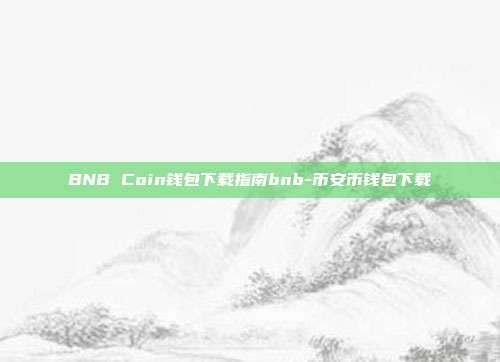 BNB Coin钱包下载指南bnb-币安币钱包下载