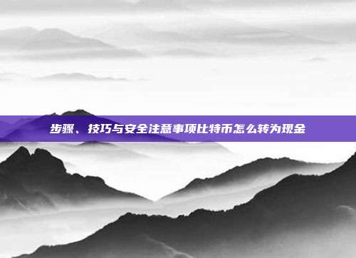 步骤、技巧与安全注意事项比特币怎么转为现金