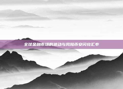 全球金融市场的波动与风险币安闪兑汇率