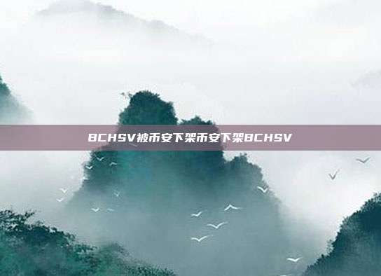 BCHSV被币安下架币安下架BCHSV