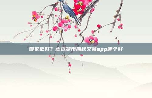 哪家更好？虚拟货币期权交易app哪个好