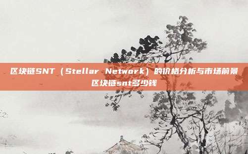 区块链SNT（Stellar Network）的价格分析与市场前景区块链snt多少钱