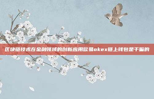 区块链技术在金融领域的创新应用欧易okex链上钱包是干嘛的