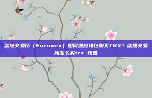 欧陆交易所（Euromex）如何通过钱包购买TRX？欧意交易所怎么买trx 钱包