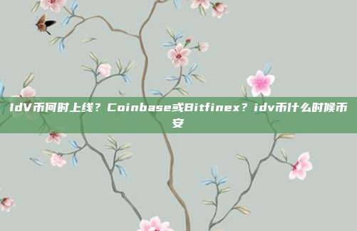 IdV币何时上线？Coinbase或Bitfinex？idv币什么时候币安